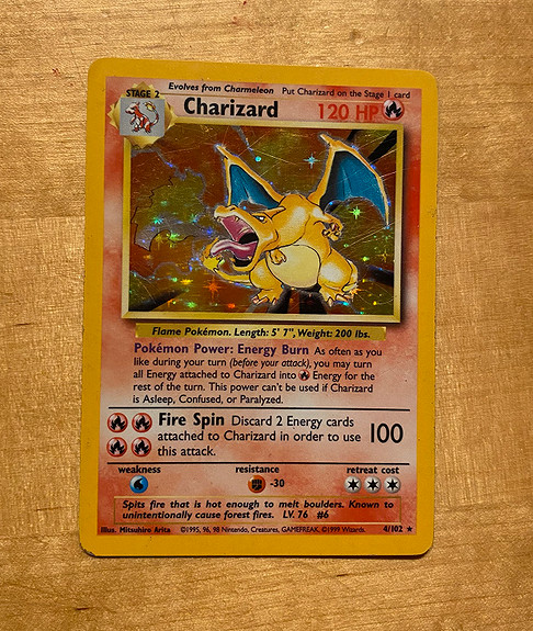 Charizard Base Set 4/102