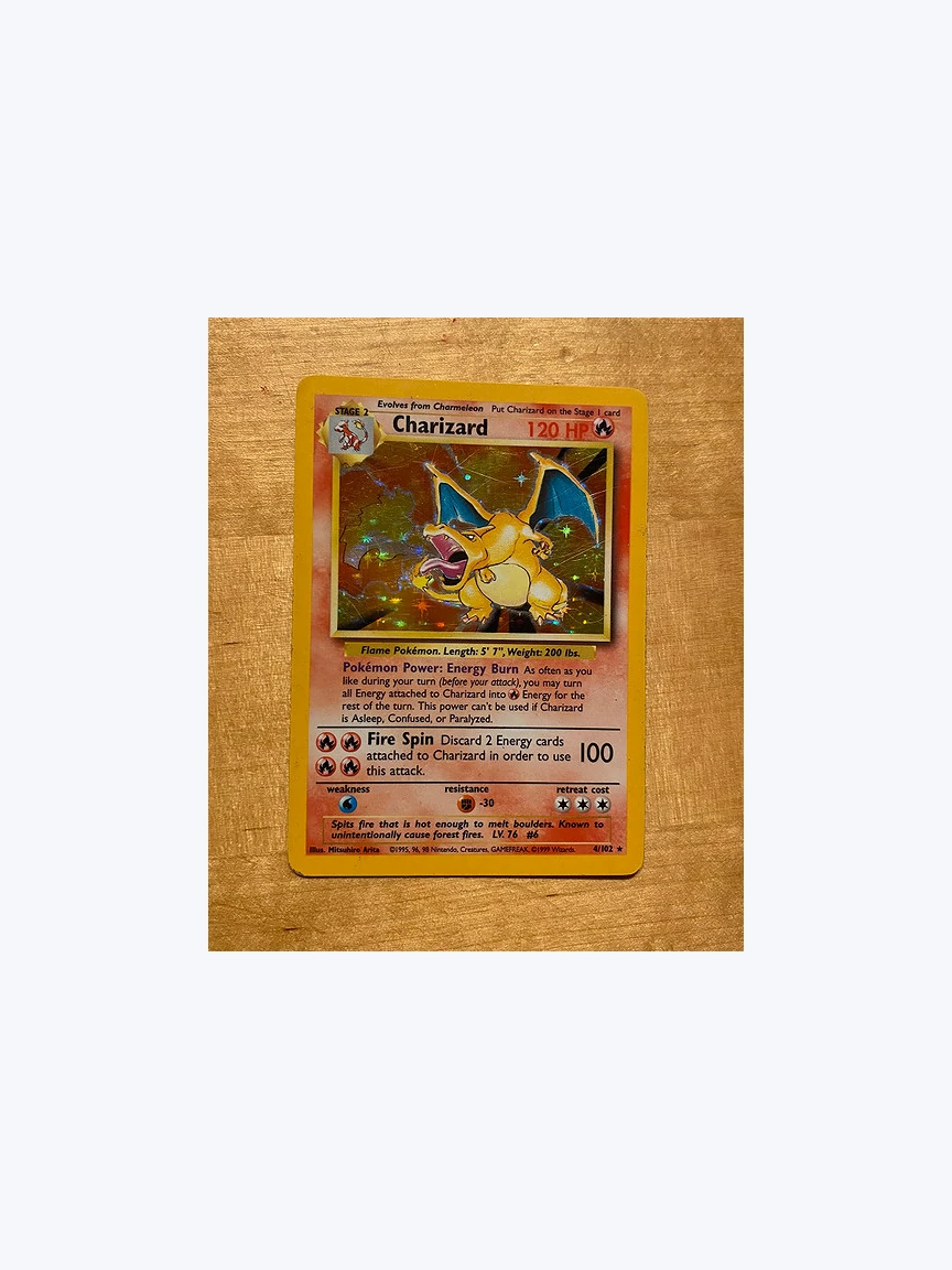 Charizard Base Set-kort
